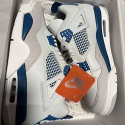 Jordan 4s Men Military Blue Size 9
