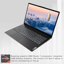 Lenovo V-Series V15 Business Laptop, 15.6" FHD Display, AMD Ryzen 7 7730U, 40GB RAM, 1TB SSD, Numeric Keypad, HDMI, RJ45, Webcam, Wi-Fi, Windows 11 Pr