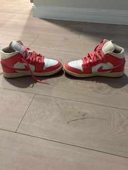 Pink Nike sneaker