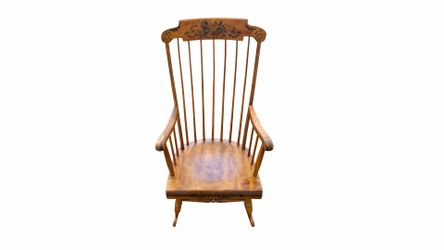 Nichols & Stone: Vintage Rocking Chair –  Finish Comb-Back Rocker (Sugarbush Model 69-6D)