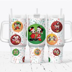 Mickey Mouse Christmas 40oz Tumbler