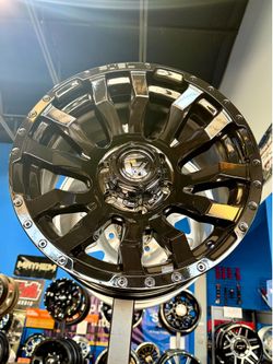 On sale. New: FUEL 17x9 6x139.7 wheels & 33x12.50-17 or 285-70-17 TIRES (We  Finance)