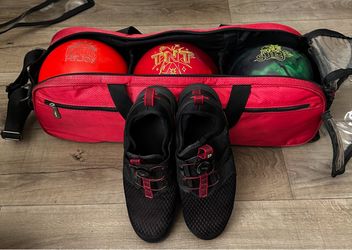 Bowling Ball Bundle w/shoes