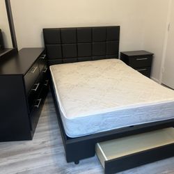 Full   Bedroom Set With Mattress All New Furniture And Free Delivery 