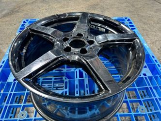 (1) REAR MERCEDES BENZ CLS550 AMG 19" GENUINE OEM Dark Chrome 19X9.5 48MM OFFSET