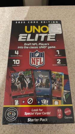 UNO ELITE NFL trading Cards