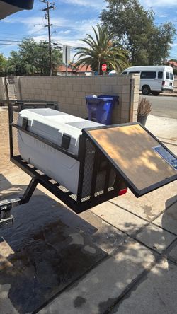 Business food trailer hitch