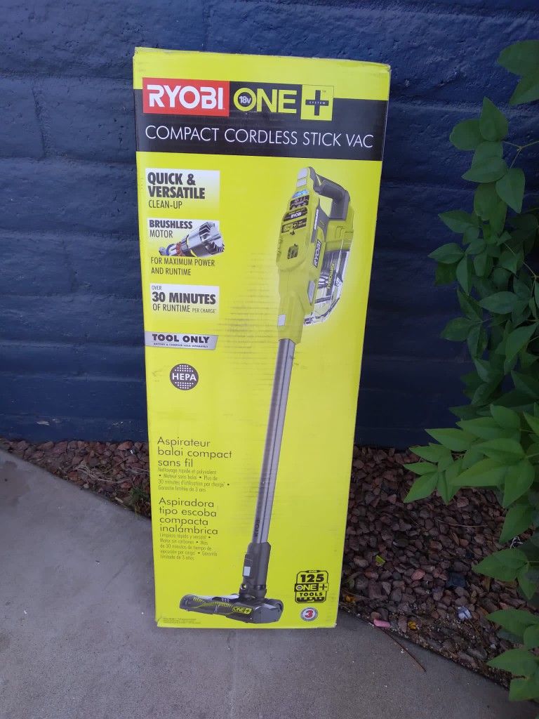 STICK VACUUM RYOBI 18V TOOL ONLY 