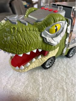 Dinosaur T Rex car carrier truck