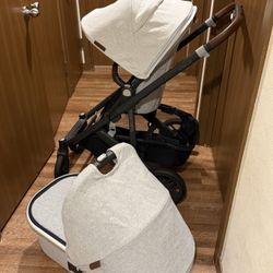 Uppababy Cruz V2  And Bassinet 