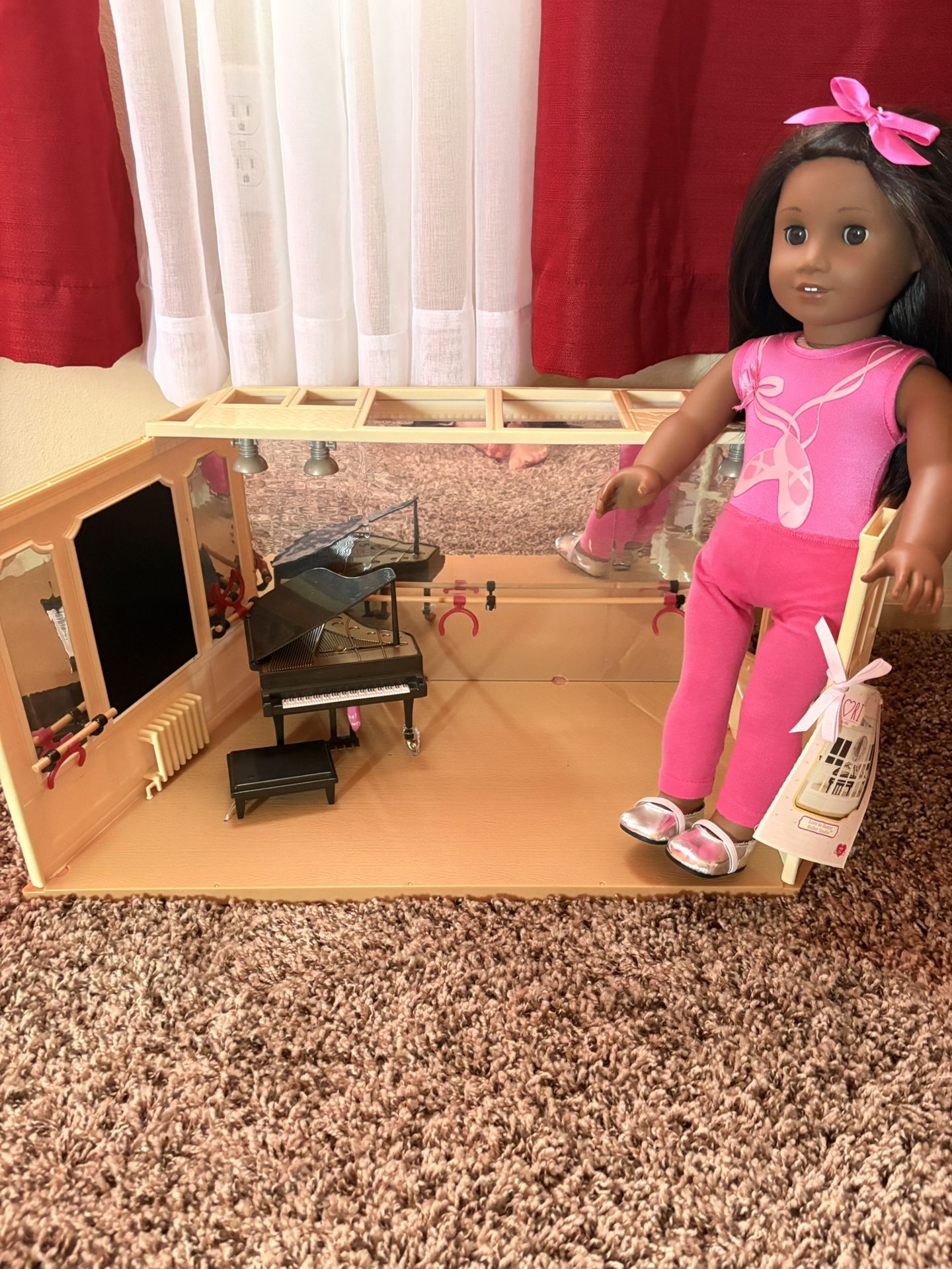 American Girl Doll and Lori Ballet Studio