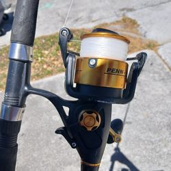 Penn spinfisher live liner  6500 combo