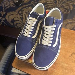 Men’s Vans Old Skool Blue Size 10.5