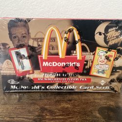 SEALED NEVER OPENED Mcdonalds Collectible Card Series Premiere Edition