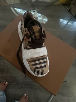 Burberry sneakers and slides