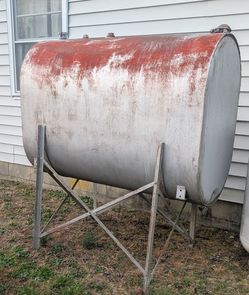 Empty 275 gal. Oil Heating Tank