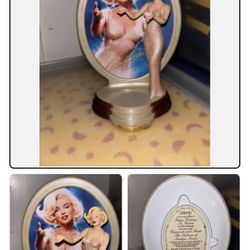 Bradford Exchange Marilyn Monroe Happy Birthday Mr President Diamonds & Pearls