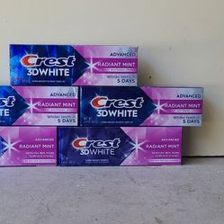 Crest Radiant Mint Toothpaste 