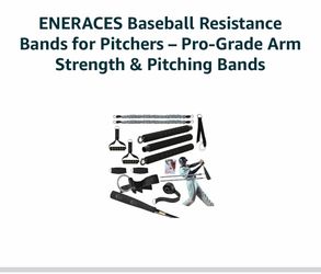 ENERACES Baseball Resistance Bands for Pitchers