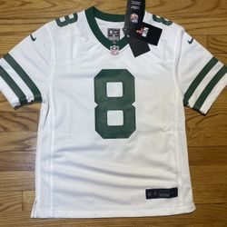 Nike Aaron Rodgers Color Rush On-Field NY Jets White Jersey, Youth Size (M) New!