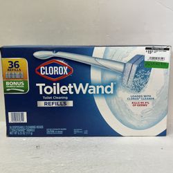 Clorox Toilet Wand Refills 36 Count 