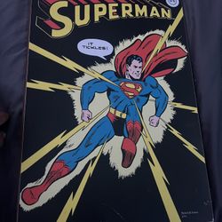 Superman Wooden Wall Decor