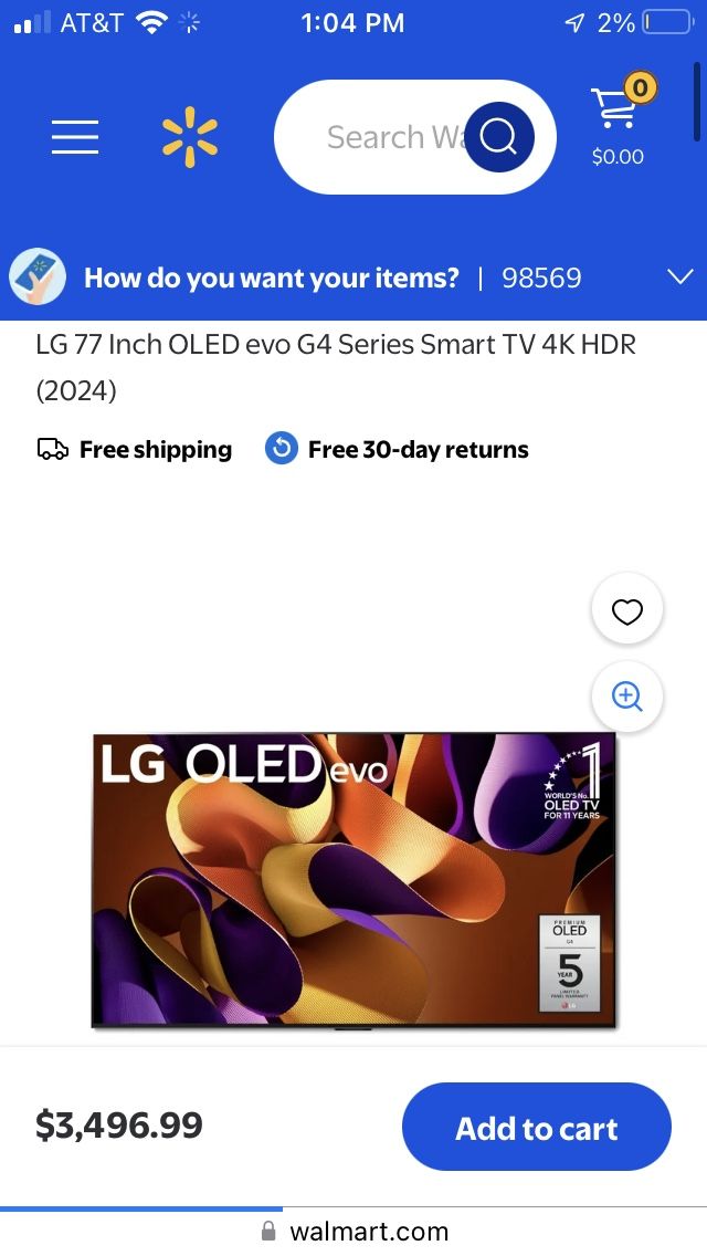 Oled 77 Inch Lg Tv 