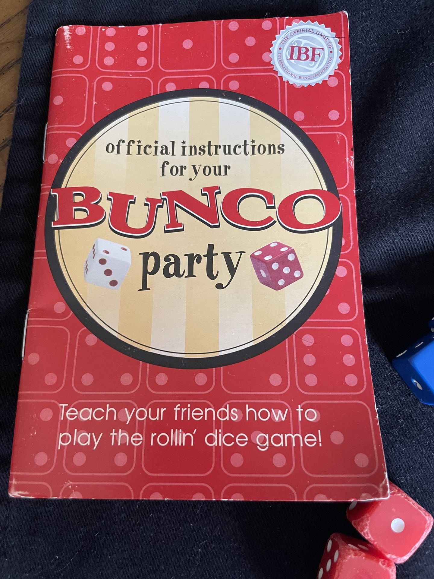 “ BUNCO “ Game Complete Essentials