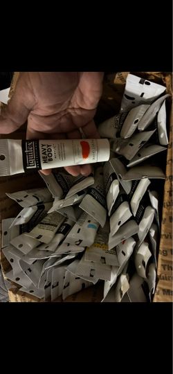 60 Liquitex Professional Heavy Body Acrylic Paint Lot