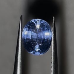 1.25Ct Natural Unheated Blue Sri Lankan Sapphire