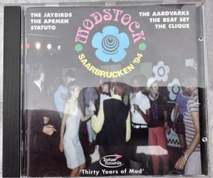 Modstock Saarbrücken '94 Live CD (Detour Records) - Rare Mod / Neo-Mod Comp