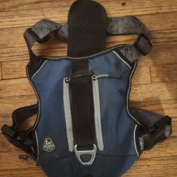 NWT ARCADIA TRAIL Expandable Backpack DOG Harness Sz Medium Large BLUE Water Repellent

