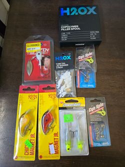 Fishing Lures and Tackle Lot