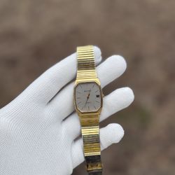 Bulova  Ambassador Vintage BULOVA gold tone classic date watch unisex