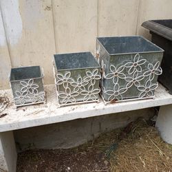Matching Garden Pots