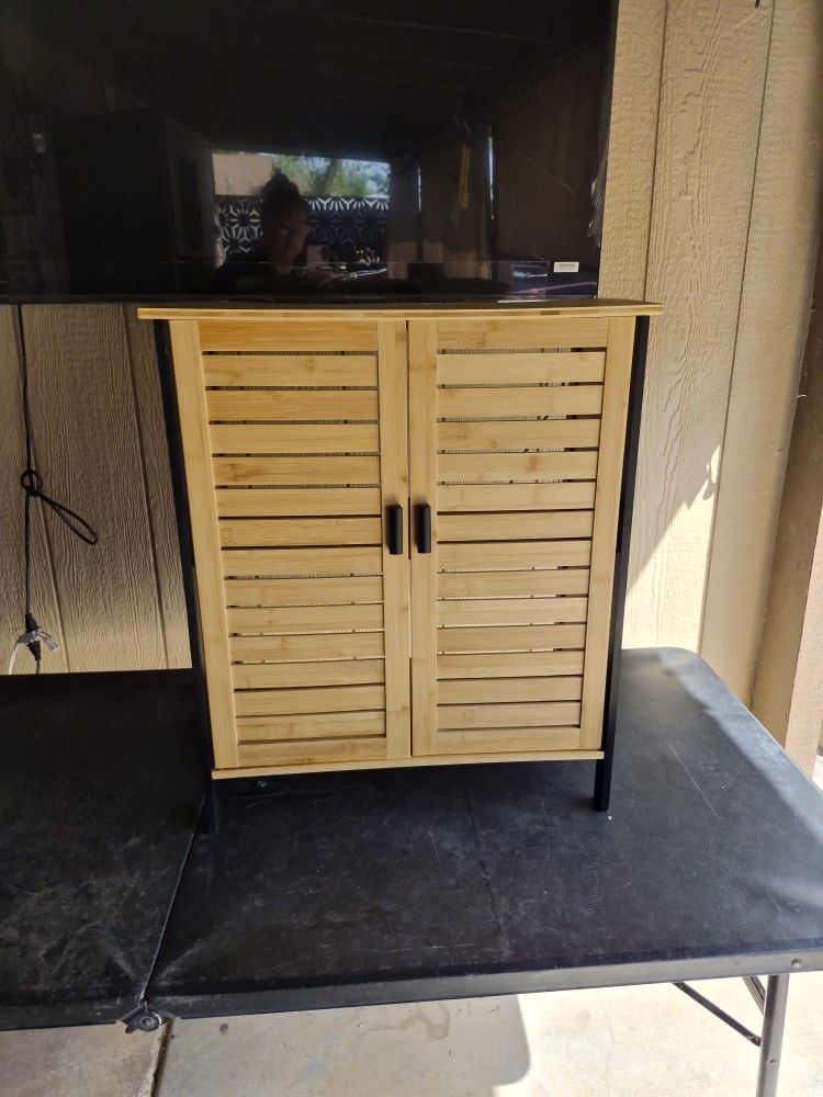 New Bamboo Under Sink Storage