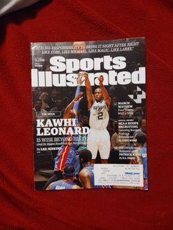 Sports Illustrated Kawhi Leonard