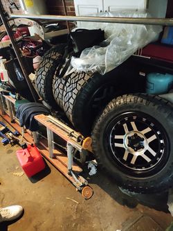 4rins With New Tires Size 18 Inch