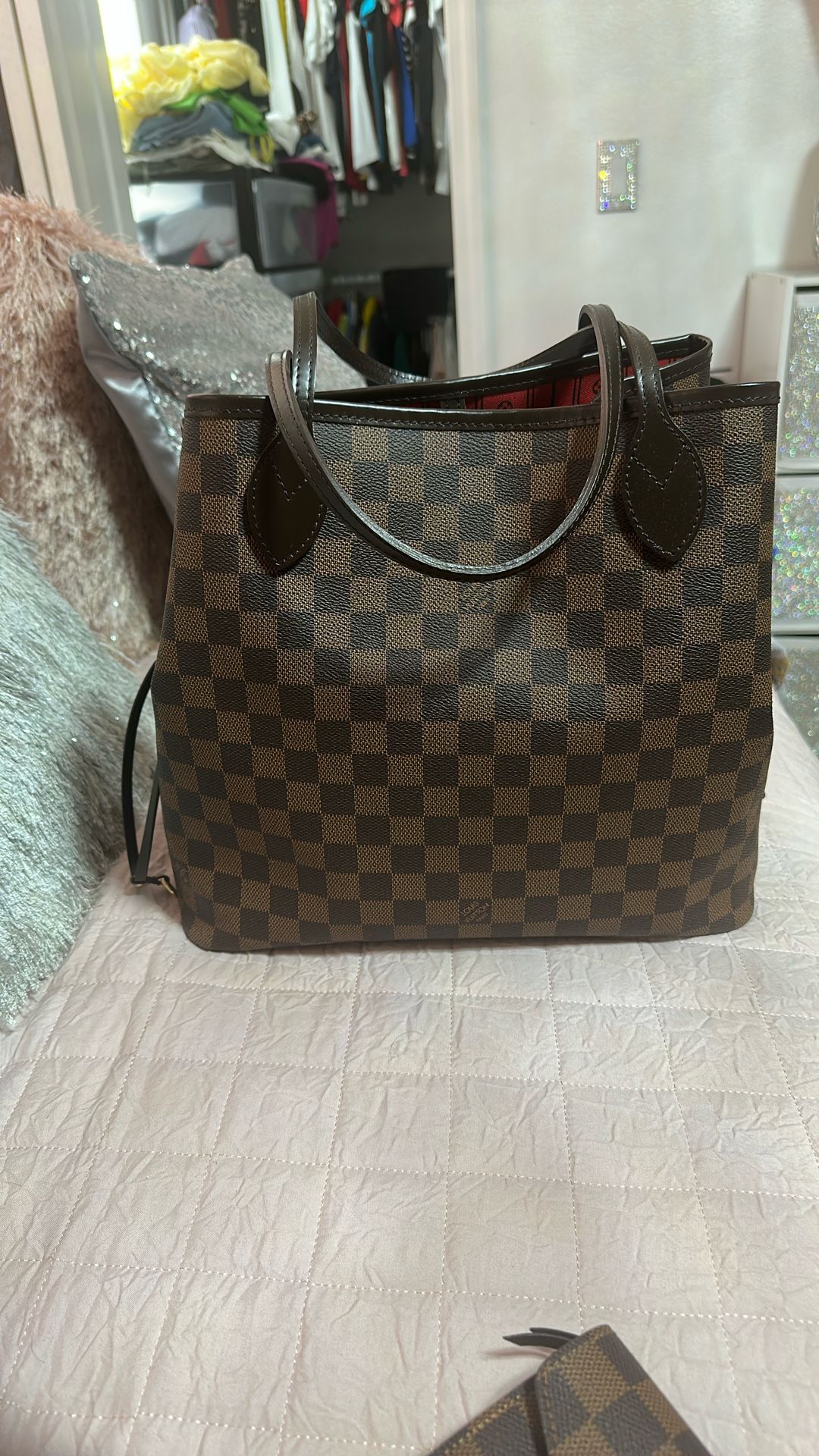 Louis Vuitton Damier Ebene Neverful MM