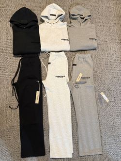 Essentials Hoodies & Uncuffed Pants 