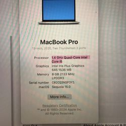 Macbook Pro 2020 