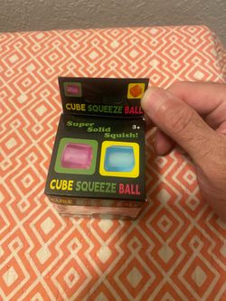 Color Needoh and Cube Squeeze Ball