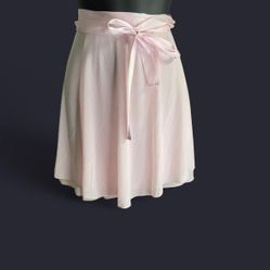 Long Pink Skirt 