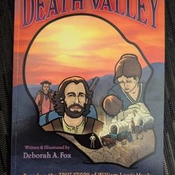 The Man Who Beat Death Valley Graphic Novel Signed by Author