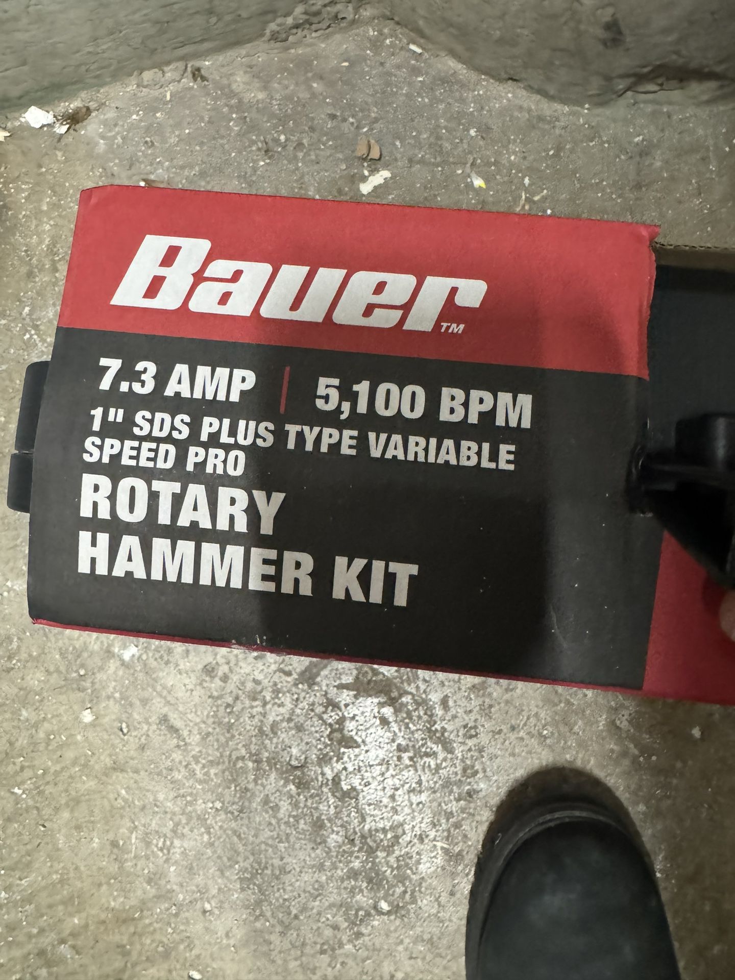 Bauer Rotary hammer kit