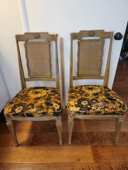 Pair Of Vintage 1970s Daystrom Furniture Chairs 1971 Hippy