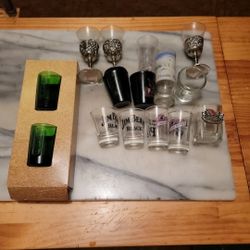 Lot of 15 Shot Glasses 