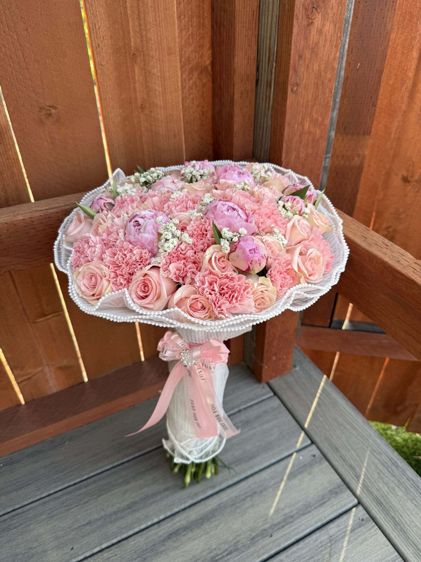 Peony Rose Mix Bouquet 