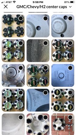 GMC, Chevrolet Center Caps , Hubcups , Hub Caps , Wheels Covers