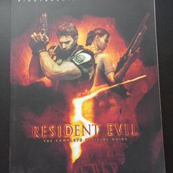 Resident Evil 5 - Piggyback Complete Official Guide (Used)